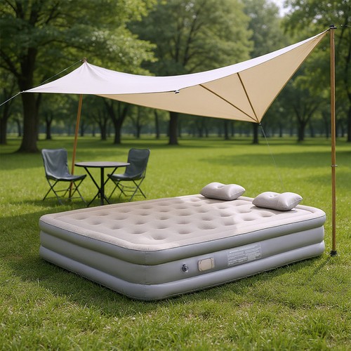 Double high raised inflatable - double,